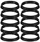 10pcs Cone Silicone Seal Ring, Plumbing Washers Rubber Gasket for 1-1/2 Inch Pipe Shower Drain Kitchen Sink Trap Faucet
