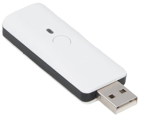 Cuifati Wireless Controller -Adapter mit Turbofunktion 5.3 -Konverter für PC Plug & Spiele Kein Treiber, der mit der Schlüsselzuordnung für Steam Deck ROG Ally Legion GO Benötigt Wird (White)