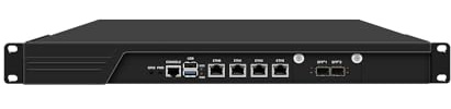 ANDAQI 1U Cabinet Firewall Appliance 10GB, PFSense, Mikrotik, OPNsense, VPN, Network Rackmount, N150, RJ54, 4 x 2.5GbE LAN, 2 x SFP+ 10 Gigabit, GPIO, SIM Slot, 32G RAM, 512G SSD