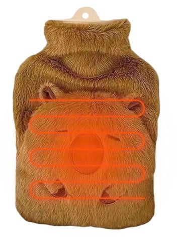 Wärmflasche 1000 ml Capybara Form