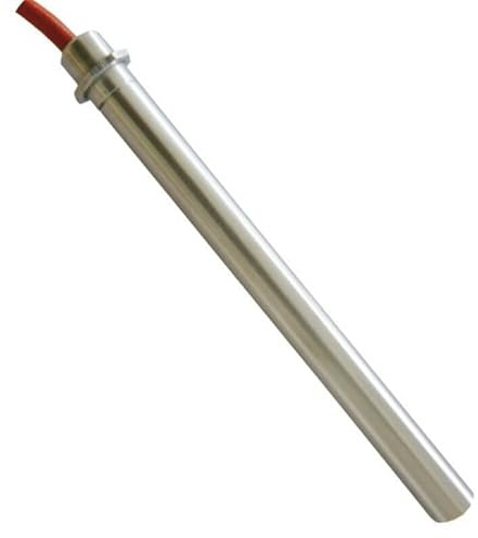Hochleistungs-Zündkerze für Pelletofen, 350 W, 160 mm, kompatibel mit Royal, Palazzetti, Thermorossi, Biasi, Godin, integrierter Flansch, 12,5 mm Durchmesser, hergestellt in Italien, CE-zertifiziert