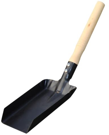 Veemoon Pala da Giardino Portatile in Acciaio per Piantagione e Rimozione Cenere, Paletta Quadrata Leggera per Attrezzi da Giardinaggio Uso Interno ed Esterno, Utensile Manuale per Fiori