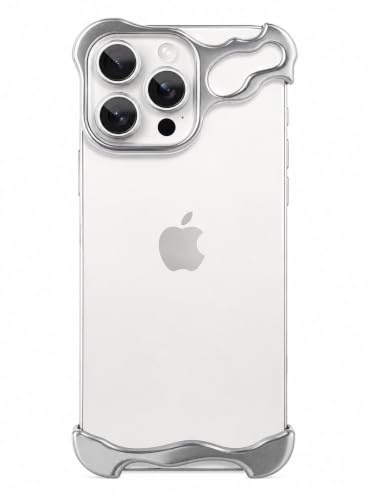 Babilden Aluminum Alloy Metal Bumper (Titanium, 16 Pro Max)