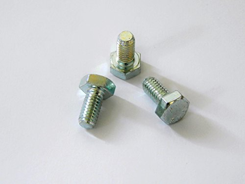 Sechskantschrauben mit Gewinde bis zum Kopf M 6x12 mm 8.8 verzinkt DIN 933 100 Stück