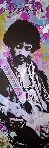 Jimi Hendrix: Colours | UK Import Langbahn Door Poster [53 x 158 cm]