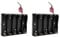 HALJIA 2Pcs 7.5V AA 5 x 1.5V Plastic Battery Holder Case Battery Storage Box with Wire Leads