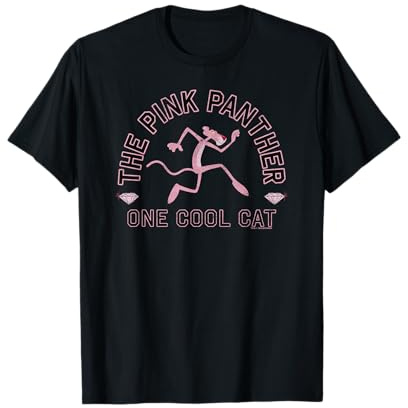 Pink Panther One Cool Cat Tip Toe Portrait T-Shirt