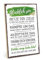 TypeStoff Holzschild mit Spruch – GLÜCKLICH SEIN – im Vintage-Look mit Zitat als Geschenk und Dekoration - HS-00105
