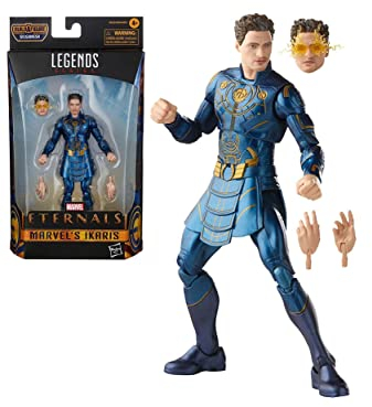 Universo Marvel Hasbro Marvel Legends Series The Eternals 15 cm große Marvel‘s Ikaris Action-Figur, enthält 3 Accessoires, ab 4 Jahren