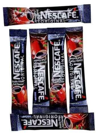 50 x 2g NESCAFE Original DECAFF Instant Coffee Sticks Decaffeinated Sachets Packs