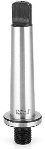 Adattatore per mandrino conico Morse MT2 per mandrino filettato 1/2 , utensili per fresatura adattatore per tornio con gambo Morse, per utensile di alesatura