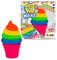 Press N Pop PressNPop Craze Ice Cream Maxi Fidget Toy POP IT sensorisches Anti Stress Spielzeug Plopper für Kinder & Erwachsene Bubble Set Bunte EIS Motive 37119, wunderschöne Farbkombinationen