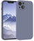 EAZY CASE - Silikonhülle für iPhone 13 Hülle Silikon Case Blau weich stoßfeste Handyhülle iPhone 13 Schutzhülle mit Kameraschutz Dünn Premium Schutz Cover TPU Phone Bumper in Eisblau