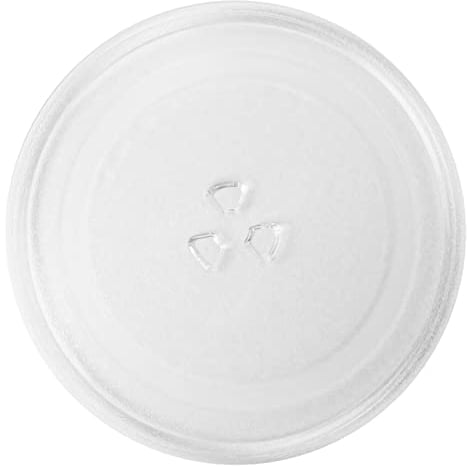 SPARES2GO Microwave Turntable Glass Plate Compatible with Sharp R272KM R274(SL) M R274(W) M 20 Litre (255mm)