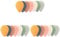 Beaupretty 21 Stk Peeling-gesichts-luffa Gesichtsschwammbürste Peeling-pad Für Das Gesicht Luffa-hautpeeling Gesichtsreinigungswäscher Scrubber Für Die Gesichtsreinigung Make-up-tools