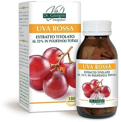 Dr Giorgini UVA ROSSA ESTRATTO TITOLATO pastiglie - 90 g
