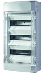 AP Verteiler 36TE 3-Reihig IP 65 PROTEC.CLASS PV336FR