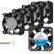 WINSINN 40mm 12V Fan - Dual Ball Bearing 5000 RPM 4010 Cooling Fan Replacement for 3D Printer/DVR/PC/Electronics, 30cm Cable with XH2.54-3PIN, Brushless 40x10mm (5Pcs)
