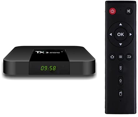 Android 11.0 TV Box, TX3 Mini Plus Amlogic S905W2 Quad Core RAM 4GB ROM 32GB Dual WiFi 2.4G/5.8G BT4.2 4K 6K AV1 Home Smart Media Player Android 11.0 TV Box Tanix Set top box