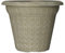 Ama-Zing Homes Recyled Plastic Large Garden Pot and planter with Drange Holes Durable plant pots outdoor and indoor for Garden (Powdered Taupe, 9 Litre)