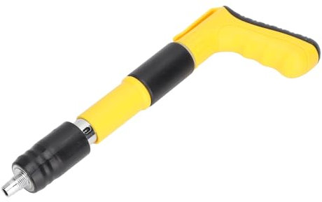 Manual Concrete Nail Gun, Mini Portable Iron Wall Nail Shooting Machine with 50 Round Nails, Lightweight Accurate Wall Fastening Power Tool for Renovation and Maintenance