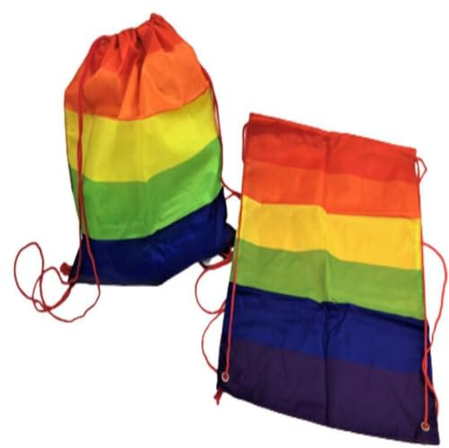 Rucksack Gay Pride LGBT Regenbogenflagge Taschen Lesben Mochila Man&Woman Party Mochila Orgullo LGBT Bolsas con bandera del arcoiris para Fiesta Hombre y Mujer