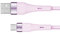 Kruger&Matz Câble USB – Micro USB Silicone Rose 1 m KM1270-1P