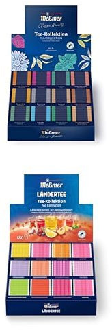Meßmer Collection Box | 2 x 12 der beliebtesten Teesorten in 180 Teebeuteln | Jetzt mit hochwertiger Banderole | Das perfekte Tee Geschenk | Glutenfrei | Laktosefrei | Vegan