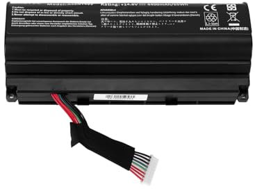CRLYLC A42N1403 A42NI403 A42Nl403 Laptop Battery for ASUS ROG G751 G751J-BHI7T25 G751JL-DS71 G751JM G751JT G751JY-DH71 G751JY-DB72 GFX77 1J GFX71JM GFX71JT GFX71JY G751JT-CH71 G751J-BHI7T25 A42LM93