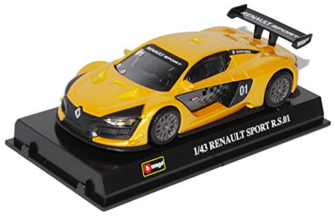Renautl Megane Sport RS01 Gelb Coupe 1/43 Burago Modell Auto