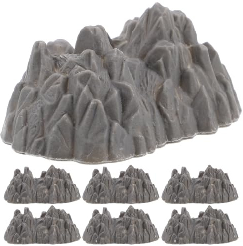 ifundom Mini-Steingarten Modell 6.50X4.50X3.50Cm Kunststofffelsen Landschaftsornament Garten Bonsai Dekoration Schul- Und Heimzubehör