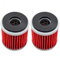 ELUPNMF Filtro Olio Moto Compatibile con YP125R X-Max VP125 X-City 125 XG250 XG 250 Tricker 250 2004-2008 Disponibile in 1 Pezzo 2 Pezzi o 4 Pezzi(2 Pieces)