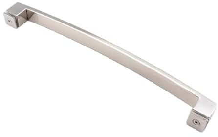 PFDHK Poignées De Porte De Douche 400 Mm Trou À Trou, Poignée De Porte De Main Courante En Acier Inoxydable, Quincaillerie De Poignée De Barre En T De Placard, For Salle De Bain, Baignoire, Cuisine