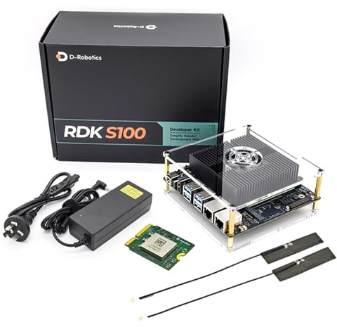 youyeetoo D-Robotics RDK S100, intelligente Computerhardware, Robotik-Entwicklungskit, Hochleistungs-BPU, 80TOPS Rechenleistung (RDK S100 WiFi Kit)