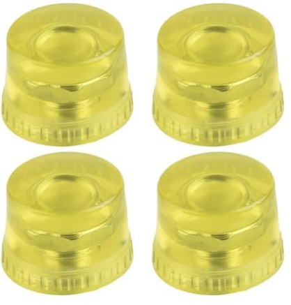 Rubber Hammer Head, 4pcs Round Replacement Heads with Screws for Dent Repair, 25mm 30mm 35mm 40mm Sizes