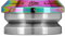URBANARTT UAPV349 Trottinette Freestyle Mixte Adulte, Rainbow