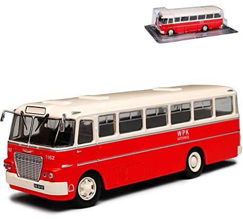 alles-meine.de GmbH Ikarus 620 DDR Bus Reisebus Rot 1/72 Modellcarsonline Modell Auto mit individiuellem Wunschkennzeichen
