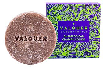 Valquer Luxe Exotisches Festes Shampoo mit Preiselbeeren- und Avocado-Extrakt - Feuchtigkeitsspendend, Antioxidativ, ohne Seifen und Plastik - 50 g