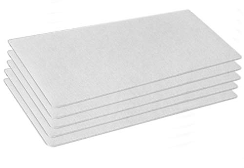 5 Abluftfilter 20x14 Filter Ersatzteil für Staubsauger Bodenstaubsauger kompatibel mit Miele, Siemens, Hoover, AEG