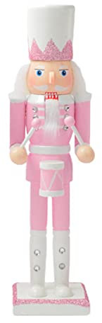 Nussknacker Figur 4 Stile Rosa Weihnachtliche Nussknackerfiguren Holz Puppen Decor Nussknacker Weihnachten Dekorationen Für Home Soldat Figur Puppe Figur Desktop Weihnachten Nussknacker - 30cm