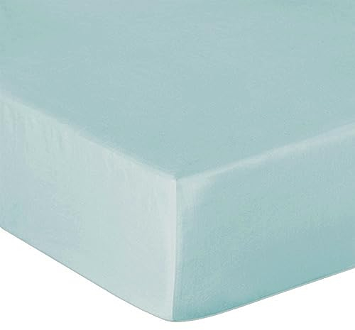 ZO! HOME Heckett and Lane Mako Satin 1 x Spannbettlaken 140200 cm Elementi Sphere Blue