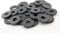 Screws4Bikes | 25x M6 | Unterlegscheibe DIN9021 Kunststoff groß | schwarz