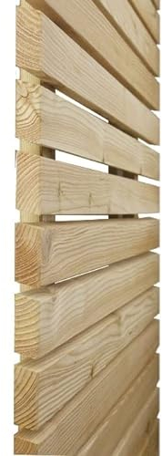Gartenwelt Riegelsberger Modernes Fassadenprofil 27x65 mm Rhombus 120 cm europäische Lärche glatt Rhombusleisten Konstruktionsholz Glattkantbrett