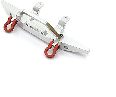 WORKSDUO Fernbedienungsauto -Zubehör Metall Upgrade Frontschutz for Mn Modell D90 D91 D96 MN98 99s Land Rover Defender Upgrade Replacement Spare Parts Accessories ( Color : Silver )