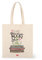 Legami - Borsa di cotone, Taschina interna, con Soffietto, Manico Lungo, Ecologica, 38,5x42 cm, Tema Booklover