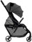 Hamilton by Yoop XL Kinderwagen – Premium Buggy mit MagicFold™ - Extra großer Gepäckraum – Verstellbarer Griff – Mit Becherhalter – Leichter und wendiger buggy - Melange dunkelgrau
