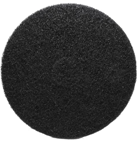 Superpads Schwarz Polier-Reinigungspads 22mm stark Einscheibenmaschinen Ø406 mm (5 Stück)