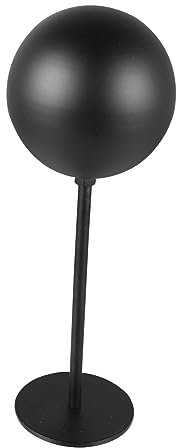 CRILSTYLEO 1Stk Helmhalter helmständer helmablage Helmaufbewahrungsständer Haken zum Aufhängen von Fahrrädern Lagerregal monitor halterung kleiderbügel Helmaufhänger Helmregal Aluminium Black