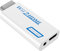 Komost Adaptador convertidor Wii a HDMI, adaptador HDMI Wii 1080P con conector de audio de 3,5 mm y salida HDMI compatible con Wii y Wii U, soporta todos los modos de visualización Wii