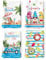 Arquiel 4er Set Geschirrtücher Küchentücher Sommer Strand GNOME Dekorative 100% Baumwolle, 48 x 70 cm, Trockentücher Saugstarke Geschenk, Küche Frühling Sommer Dekoration
